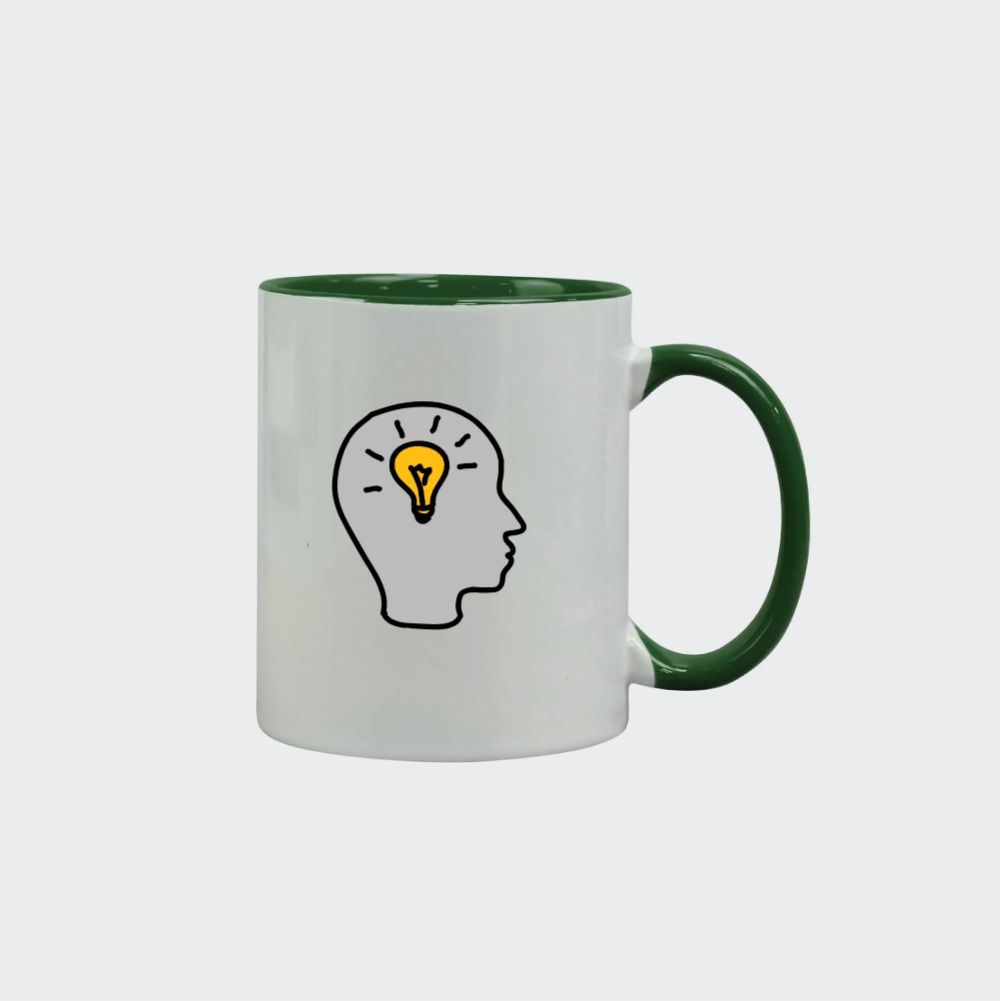 Two Colour Branded Mug