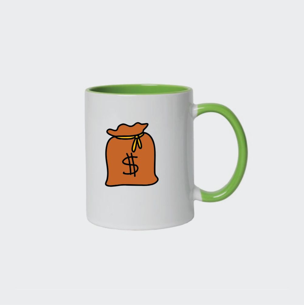 Two Colour Branded Mug