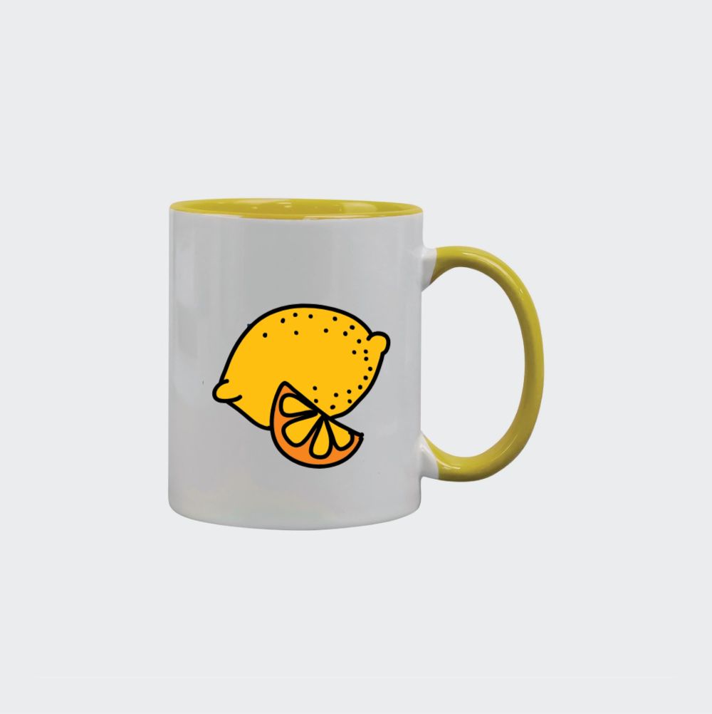 Two Colour Branded Mug